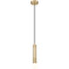Stari 1 Light 4.75 inch Modern Gold Pendant Ceiling Light