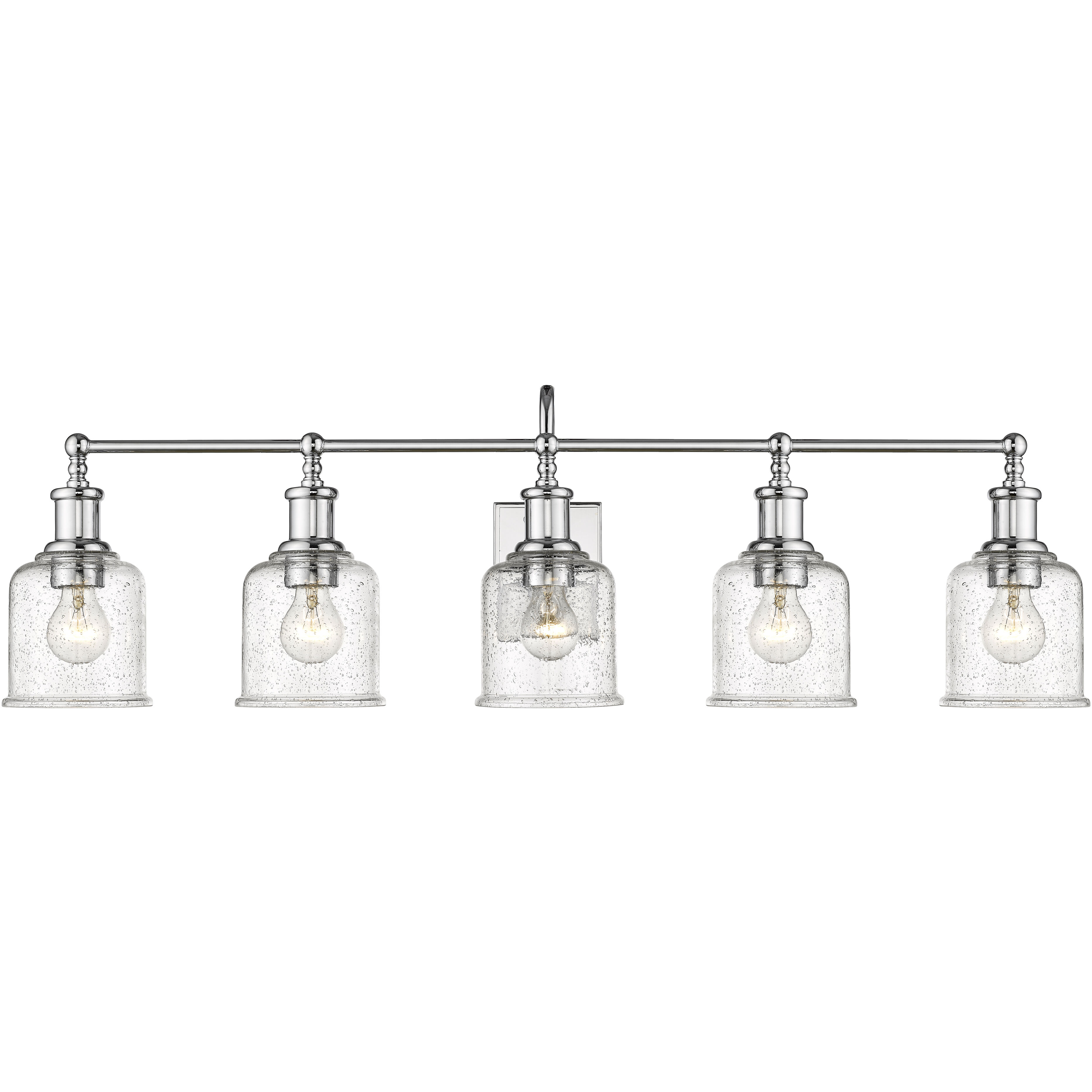 Bryant 5 Light 40.5 inch Chrome Vanity Wall Light