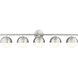 Realm Sphere 5 Light 40 inch Brushed Nickel Bath Vanity Wall Light