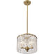 Glacier 3 Light 12.50 inch Pendant