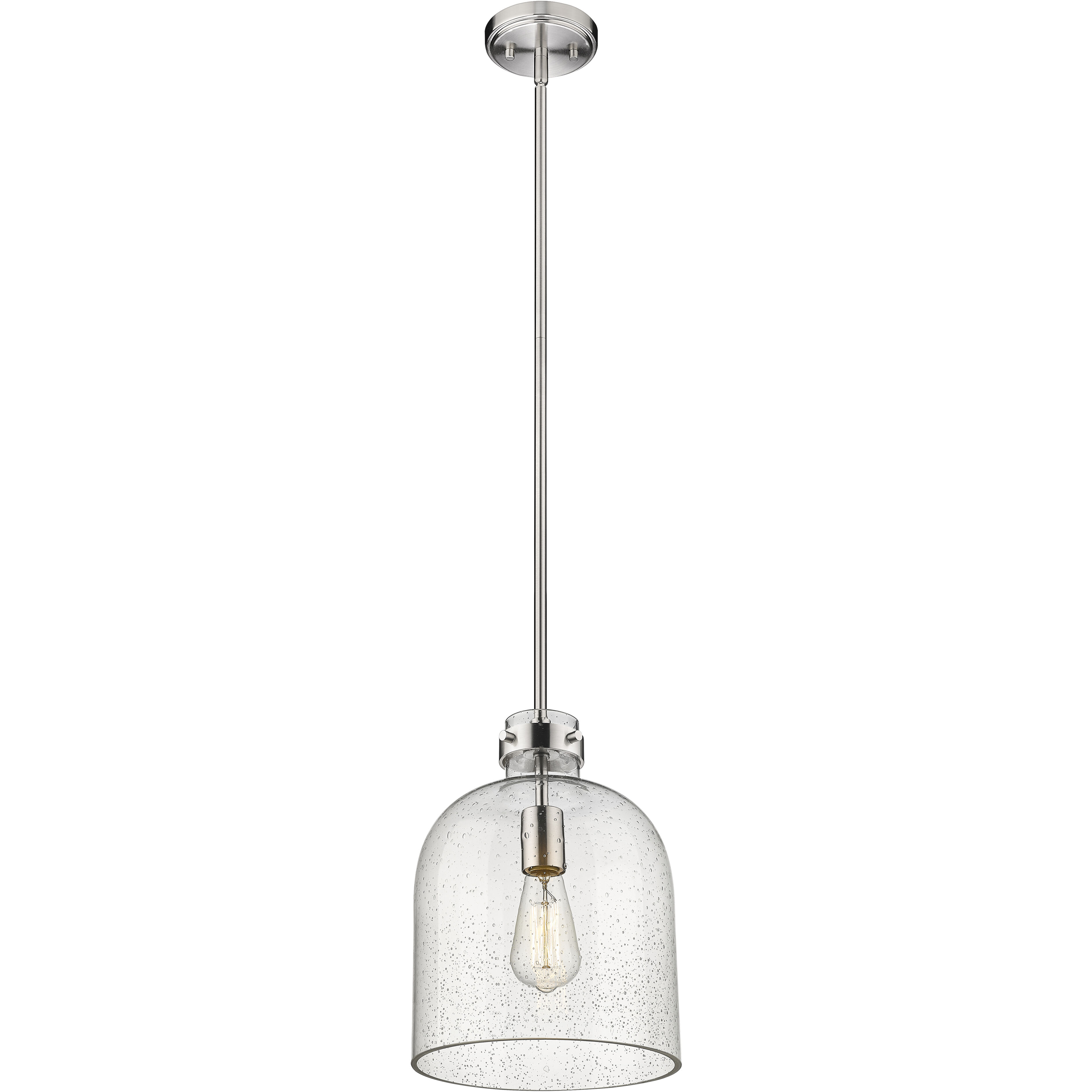 Pearson 1 Light 9.5 inch Brushed Nickel Pendant Ceiling Light