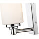 Soledad 1 Light 5 inch Chrome Wall Sconce Wall Light