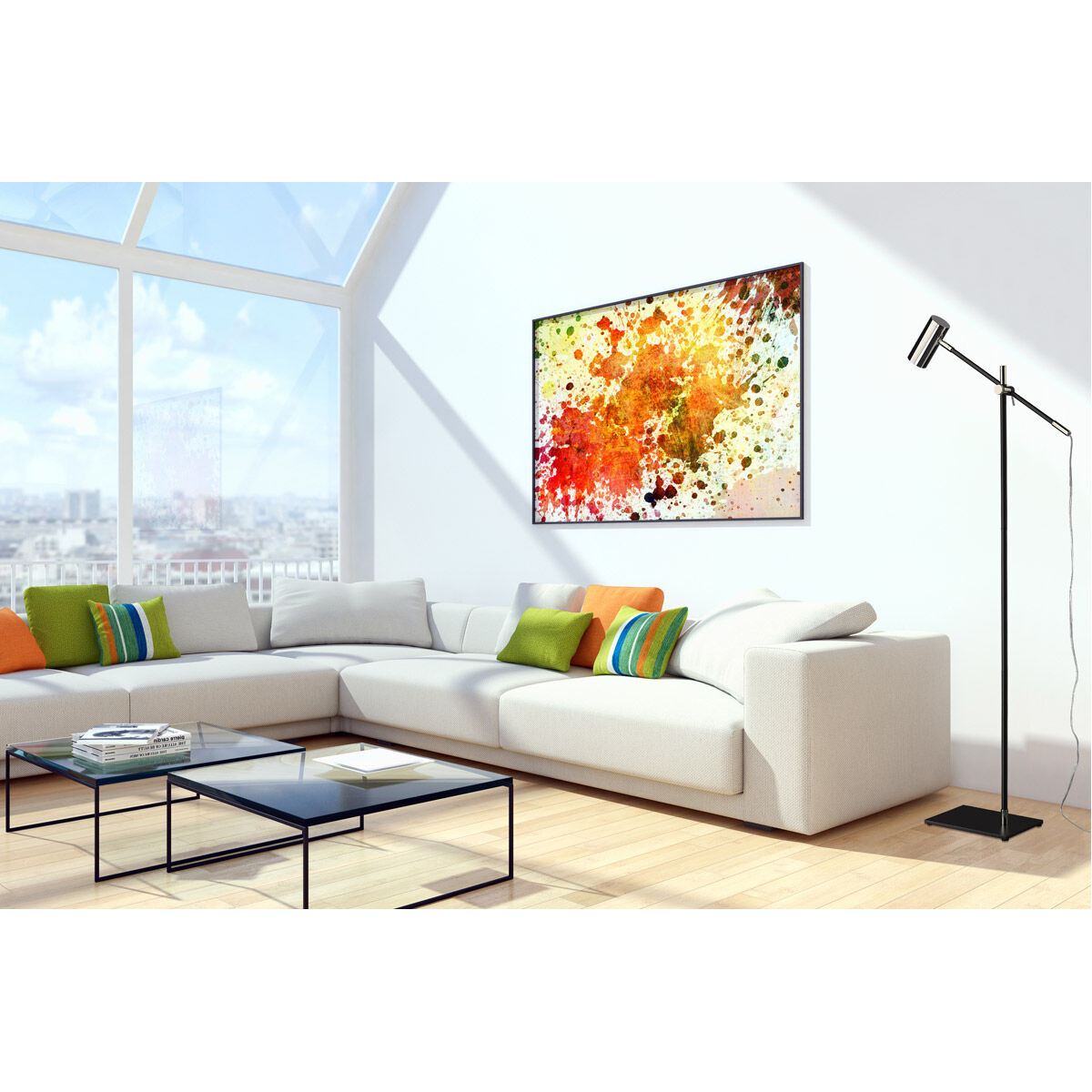 48 inch floor hot sale lamp