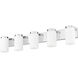 Burk 5 Light 38 inch Chrome Bath Vanity Light Wall Light