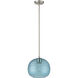 Harmony 1 Light 10 inch Brushed Nickel Pendant Ceiling Light