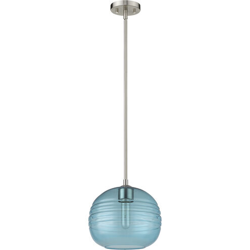 Harmony 1 Light 10 inch Brushed Nickel Pendant Ceiling Light