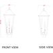 Gannon 3 Light 25.25 inch Black Outdoor Post Mounted Fixture