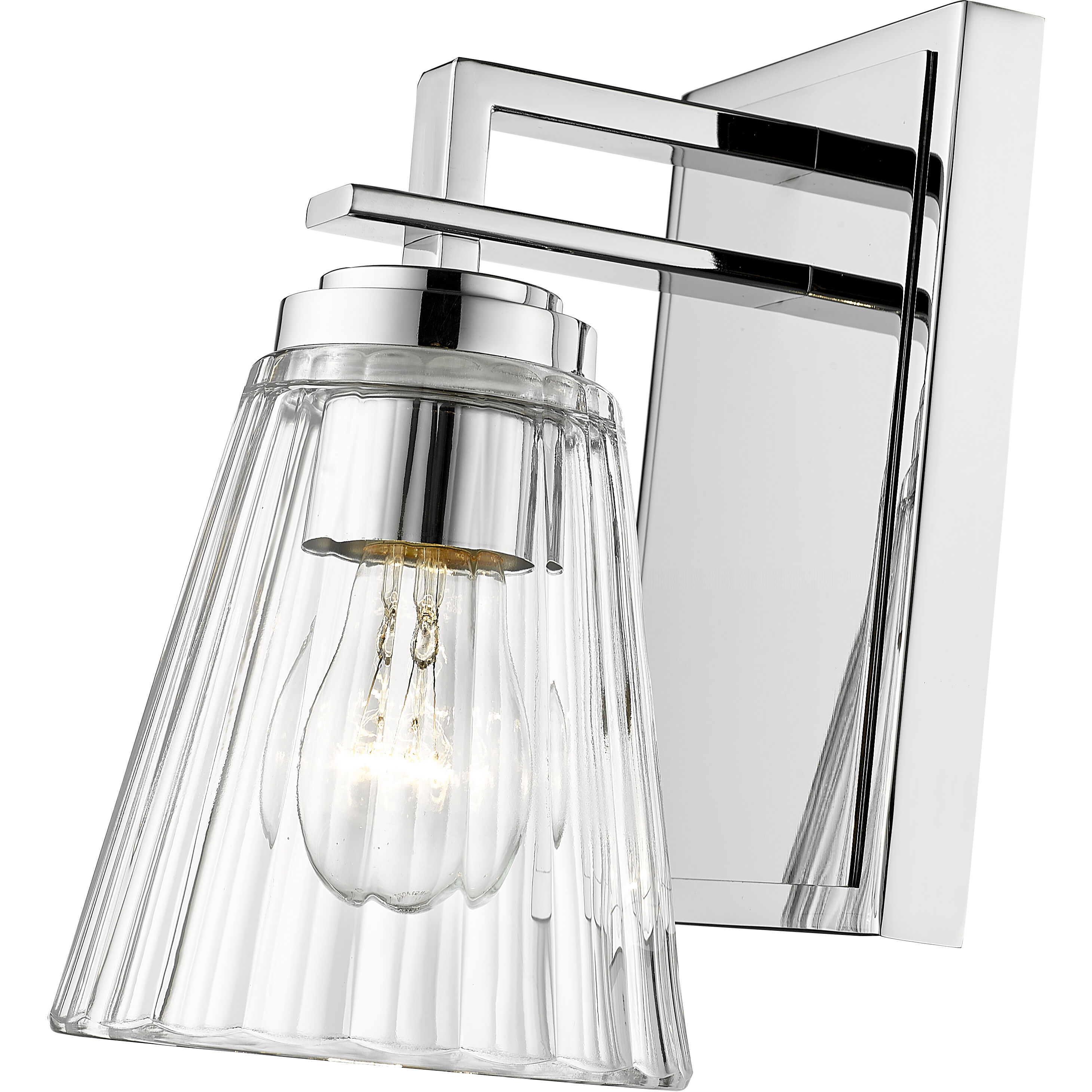 Lyna 1 Light 5 inch Chrome Wall Sconce Wall Light