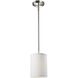 Albion 1 Light 6 inch Brushed Nickel Pendant Ceiling Light
