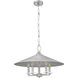 Rialto 5 Light 22 inch Signature Pewter Pendant Ceiling Light