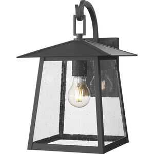 Rainer Outdoor Wall Light in Black, G9