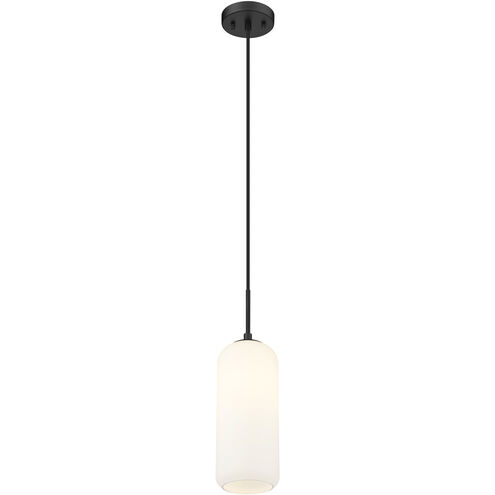 Monty 1 Light 5.25 inch Matte Black Pendant Ceiling Light