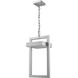 Luttrel LED 10.5 inch Silver Outdoor Chain Mount Ceiling Fixture