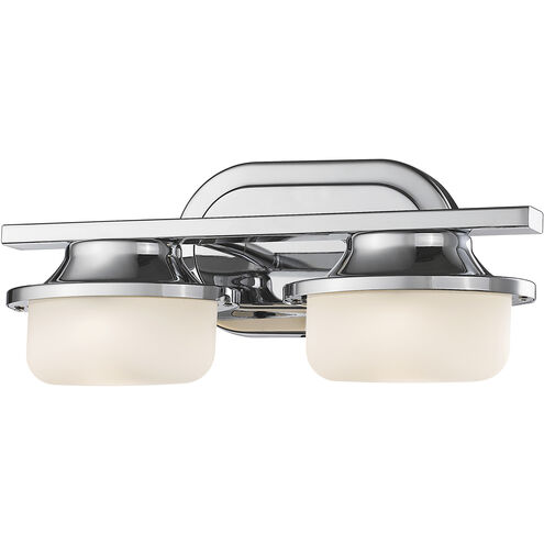 Optum LED 14 inch Chrome Vanity Wall Light