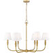 Tova 6 Light 36.50 inch Chandelier