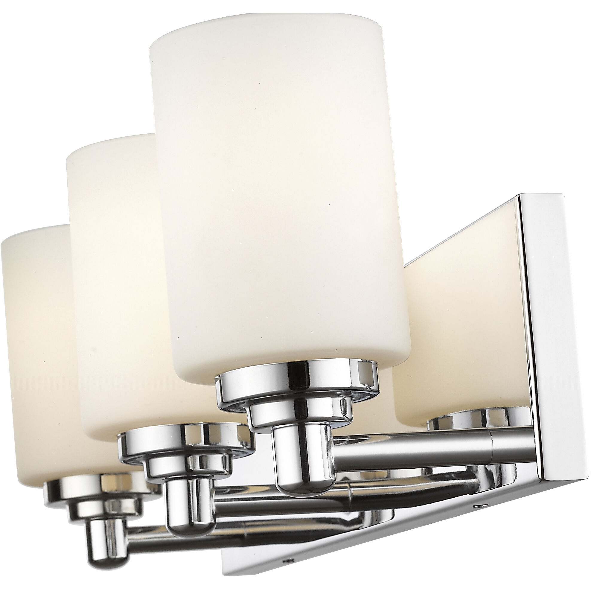 Soledad 3 Light 23 inch Chrome Vanity Wall Light