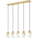 Aimie 5 Light 7.00 inch Island Light