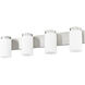 Burk 4 Light 30 inch Brushed Nickel Bath Vanity Light Wall Light