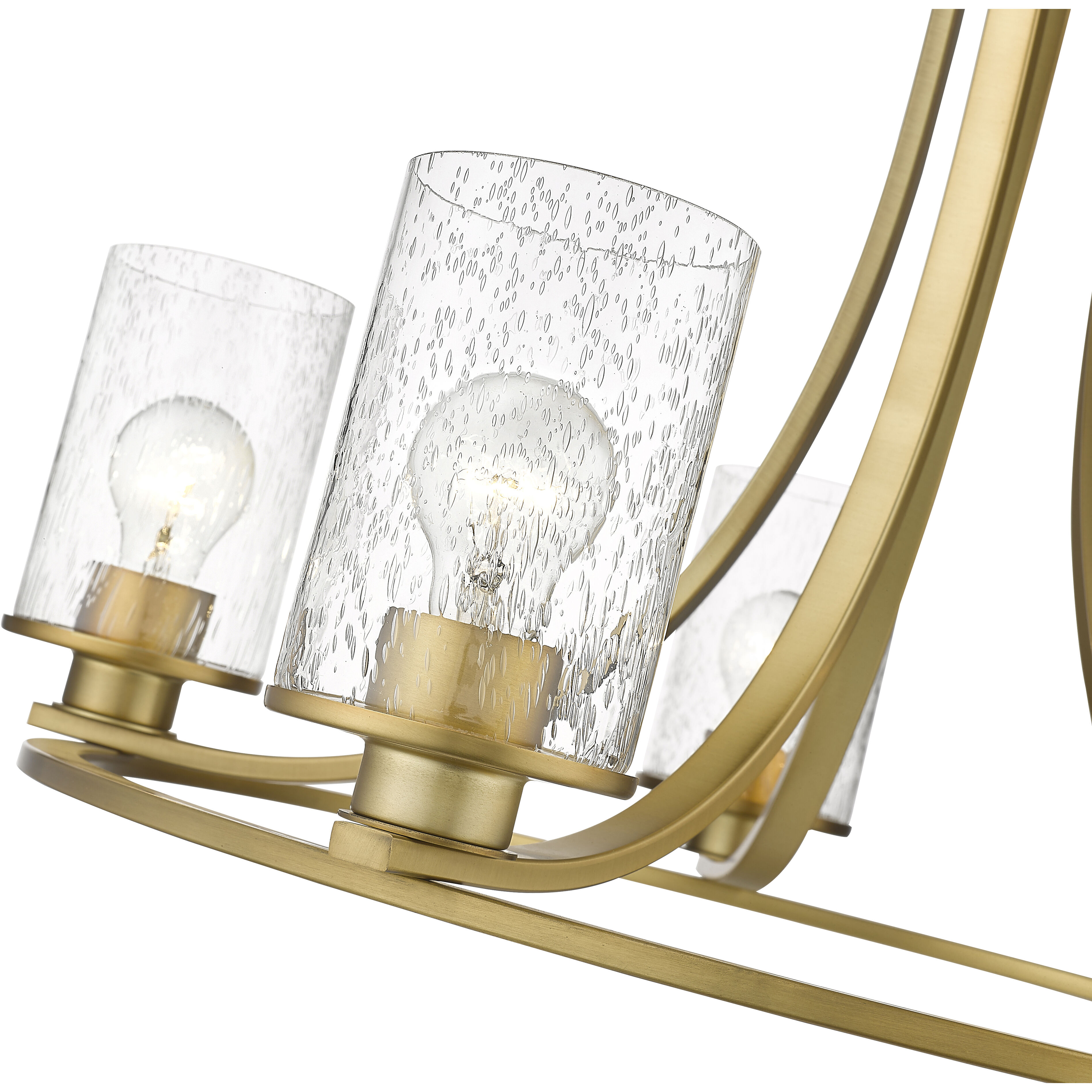 Beckett 5 Light 27 inch Olde Brass Chandelier Ceiling Light