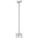 Rubicon 1 Light 4.75 inch Chrome Pendant Ceiling Light in G9