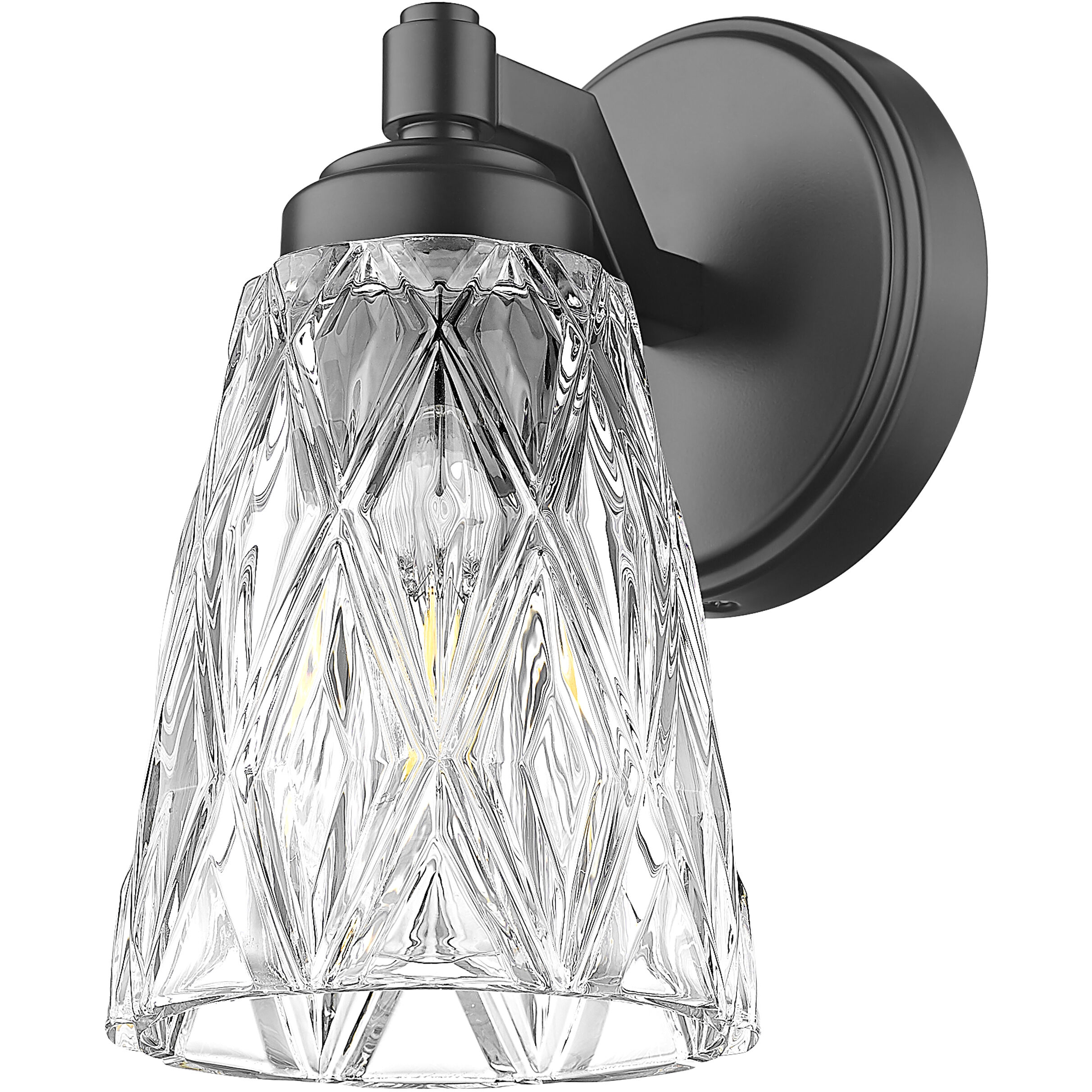 Andree Wall Sconce Wall Light in Matte Black