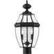 Westover 2 Light 18.25 inch Black Outdoor Post Mount Fixture