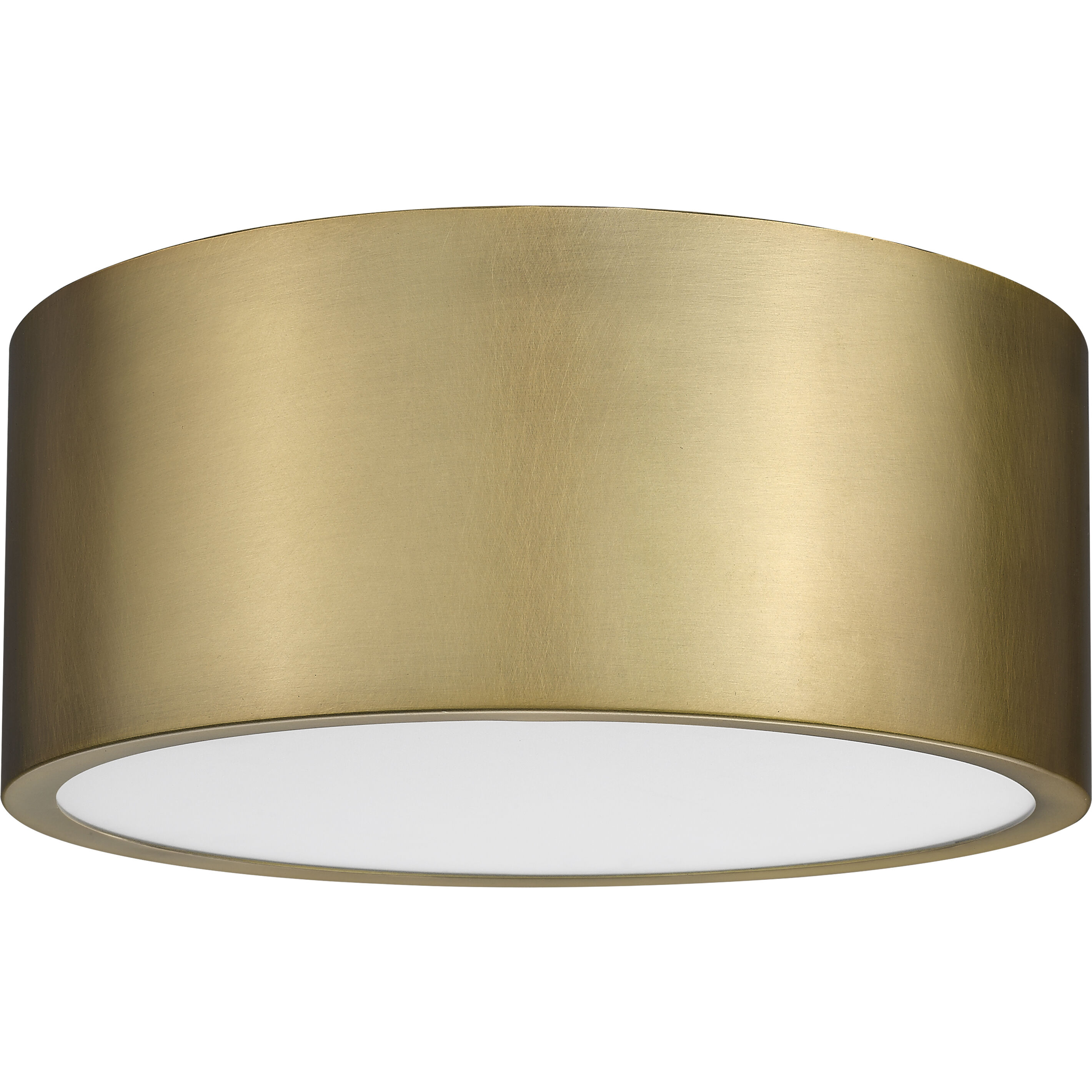 Z-Lite 2302F2-RB Harley 2 Light 12 inch Rubbed Brass Flush