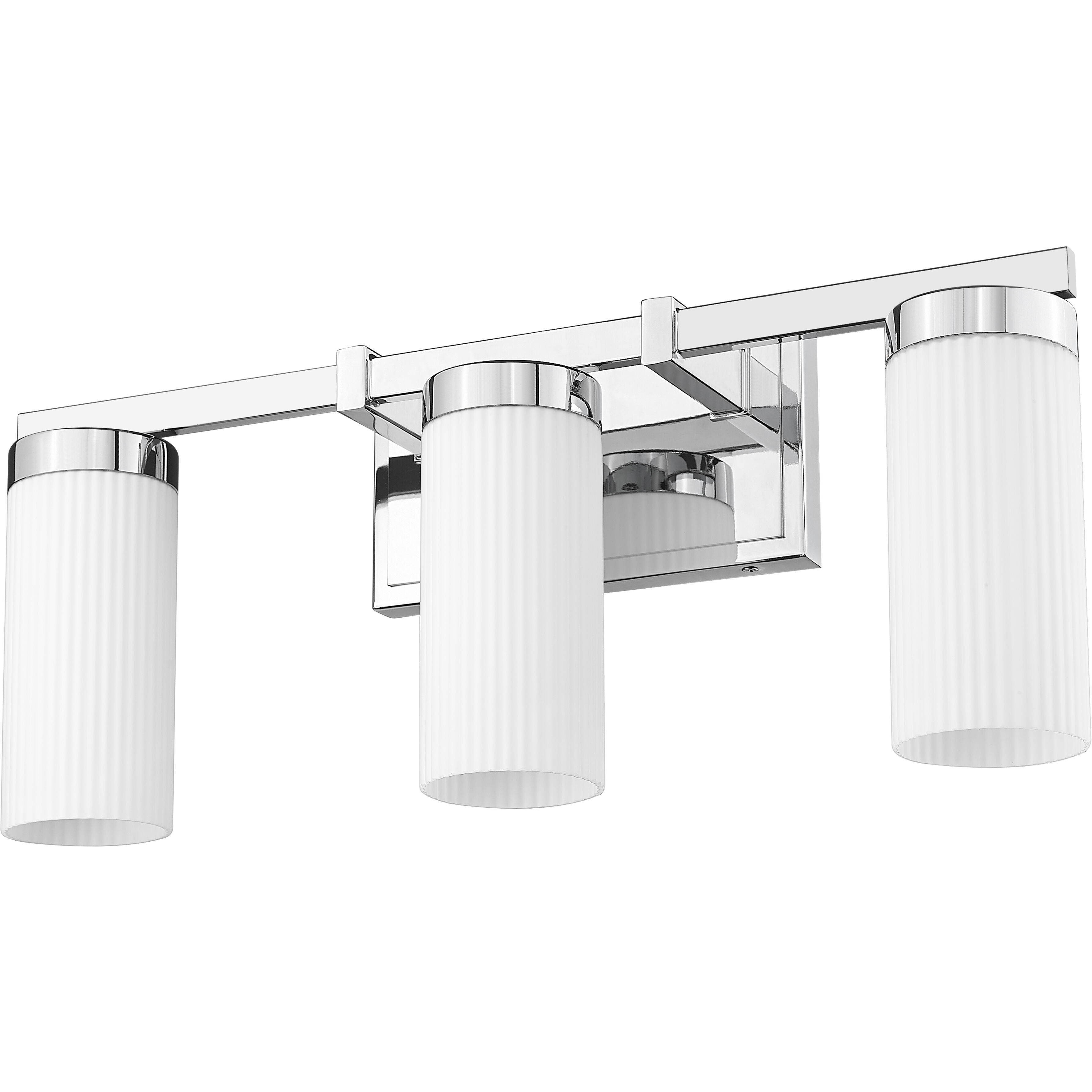 Danica 3 Light 20.5 inch Chrome Bath Vanity Light Wall Light