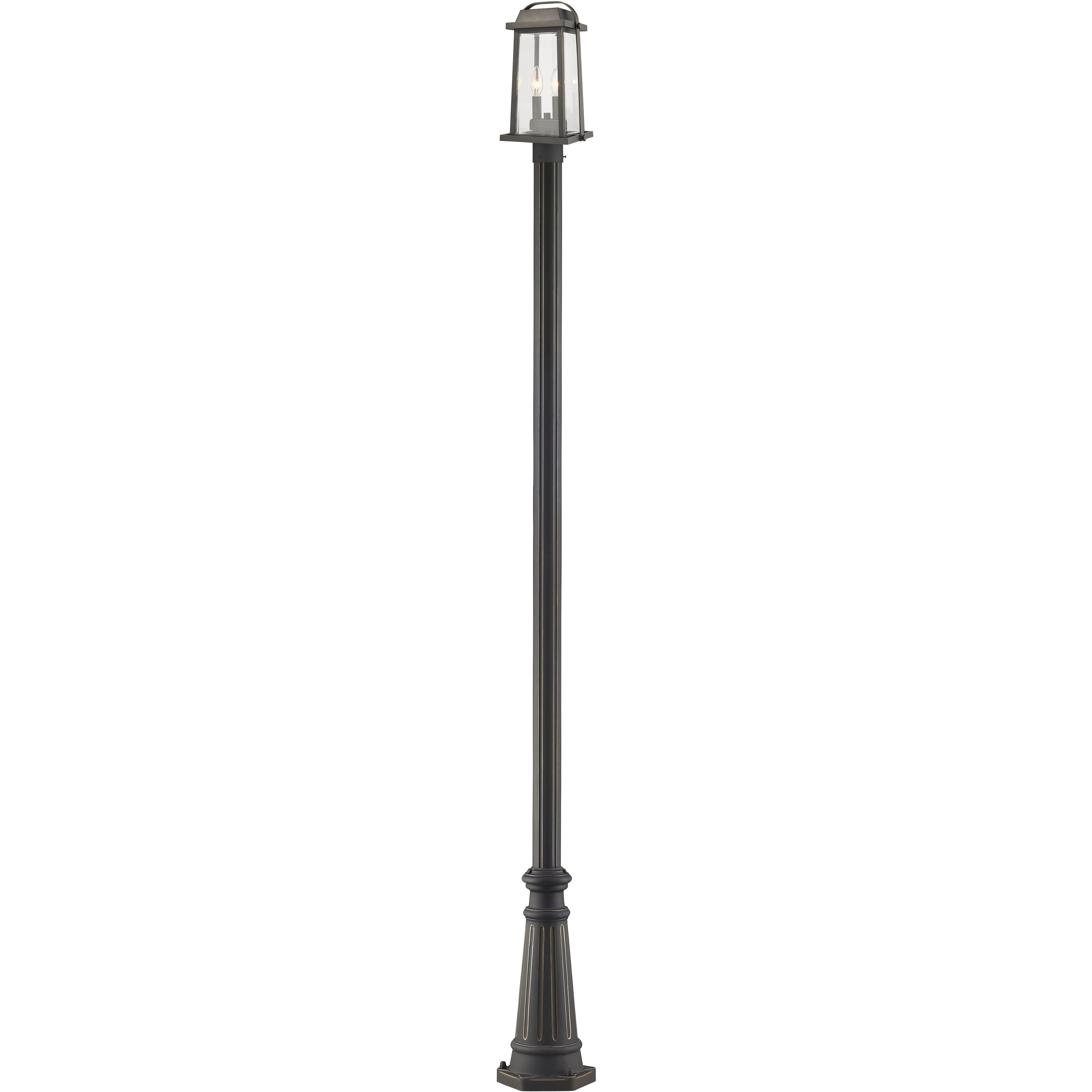 Millworks 2 Light 10.00 inch Post Light & Accessory