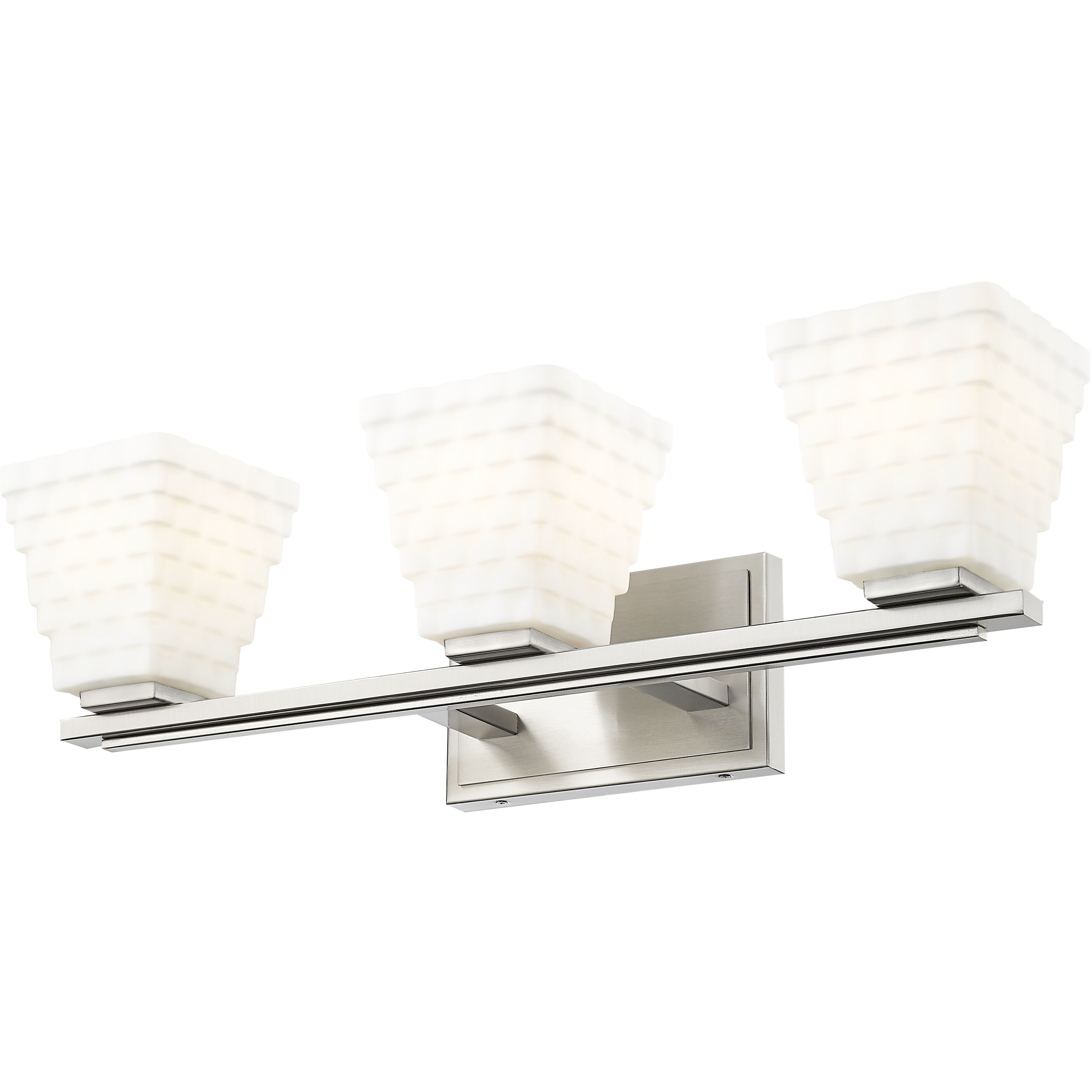 Annalise 3 Light 24 inch Brushed Nickel Vanity Wall Light