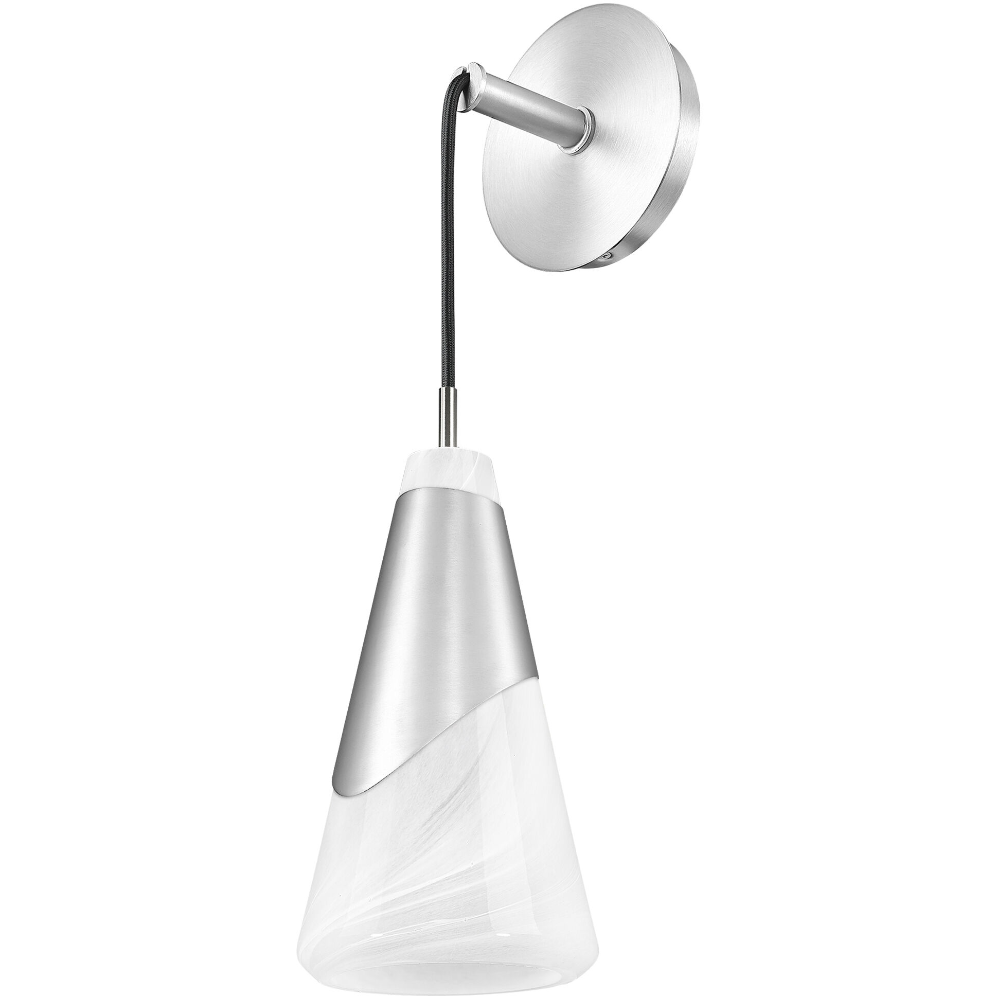 Aimie Wall Sconce Wall Light in Brushed Nickel