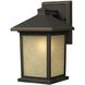 Holbrook 1 Light 9.50 inch Outdoor Wall Light