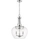 Joliet 3 Light 15.75 inch Chrome Pendant Ceiling Light