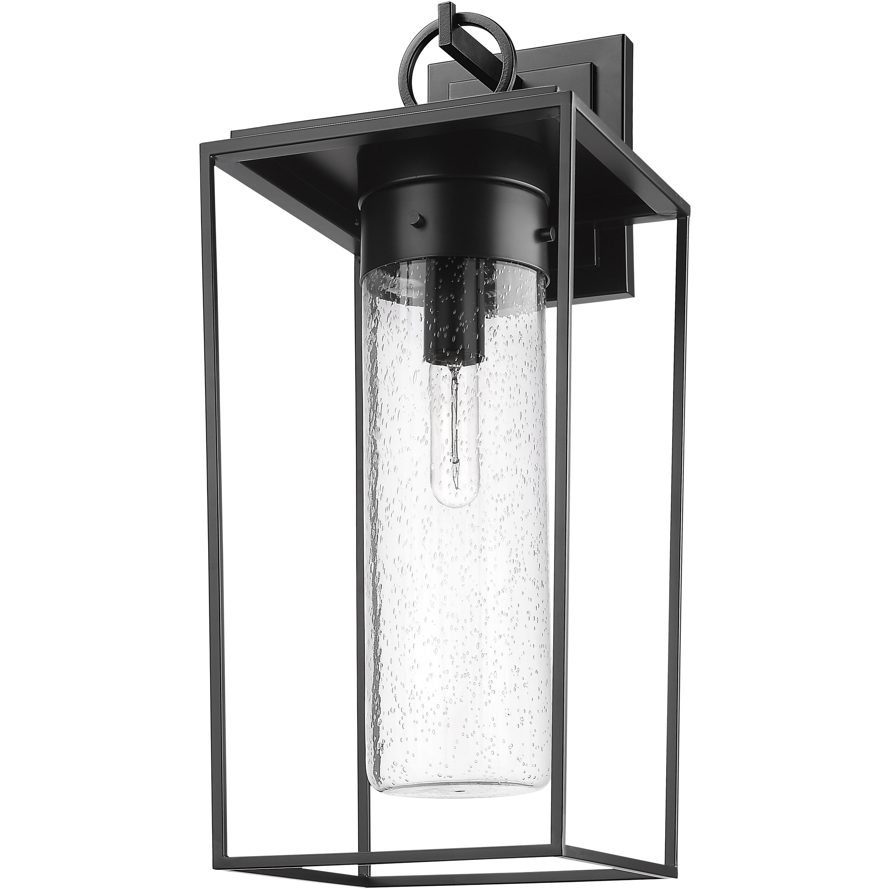 Sheridan 1 Light 24 inch Black Outdoor Wall Light