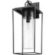 Sheridan 1 Light 24 inch Black Outdoor Wall Light