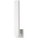 Edge LED 18.5 inch White Outdoor Wall Light
