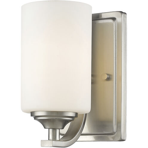 Bordeaux 1 Light 4.75 inch Brushed Nickel Wall Sconce Wall Light