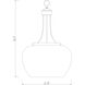 Joliet 3 Light 15.75 inch Chrome Pendant Ceiling Light