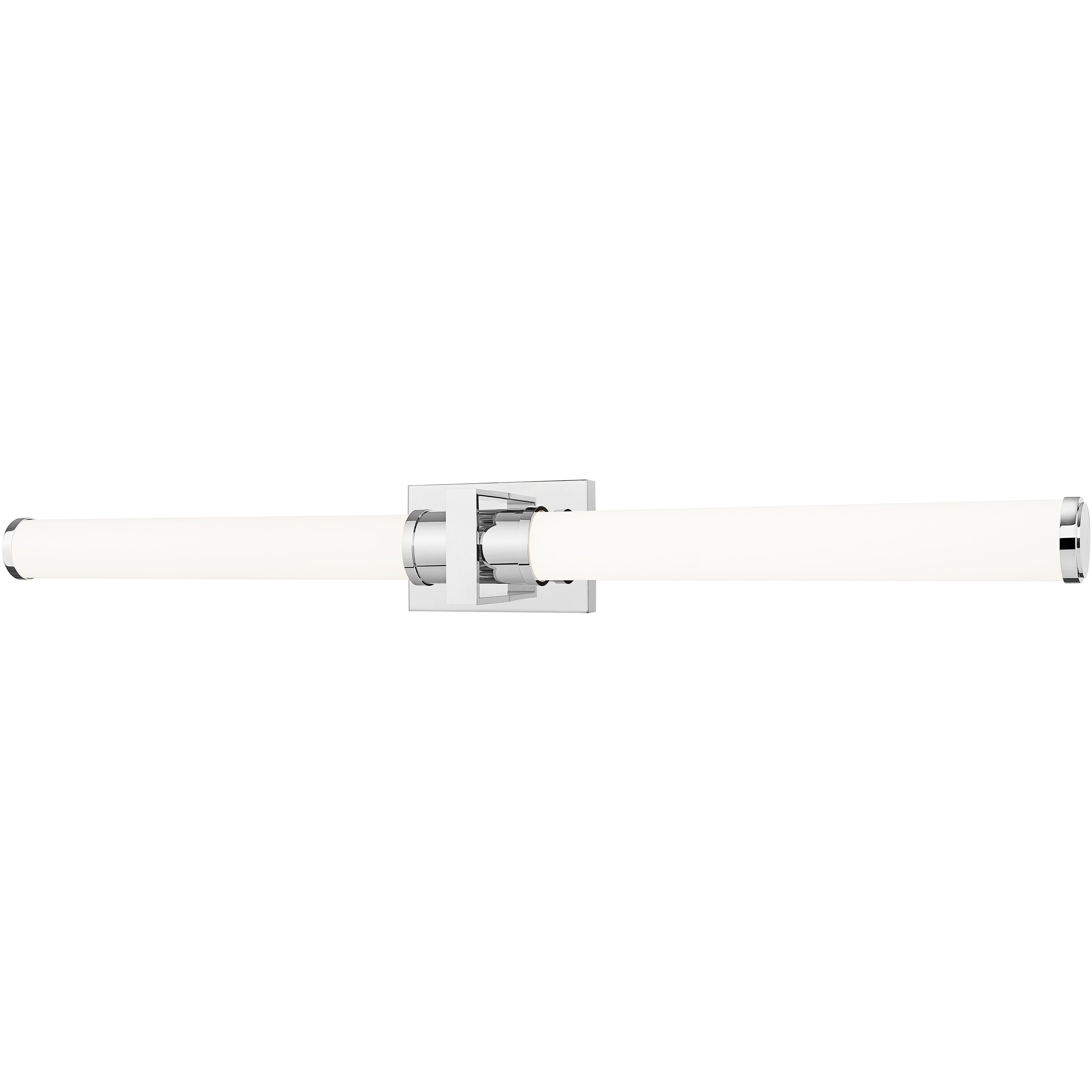 Idris LED 40.5 inch Chrome Bathroom Vanity Wall Light