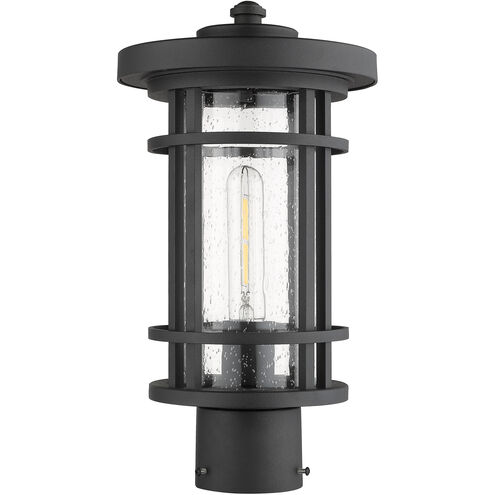 Jordan 1 Light 14.75 inch Black Outdoor Post Mount Fixture