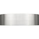 Harley 4 Light 20 inch Brushed Nickel Flush Mount Ceiling Light