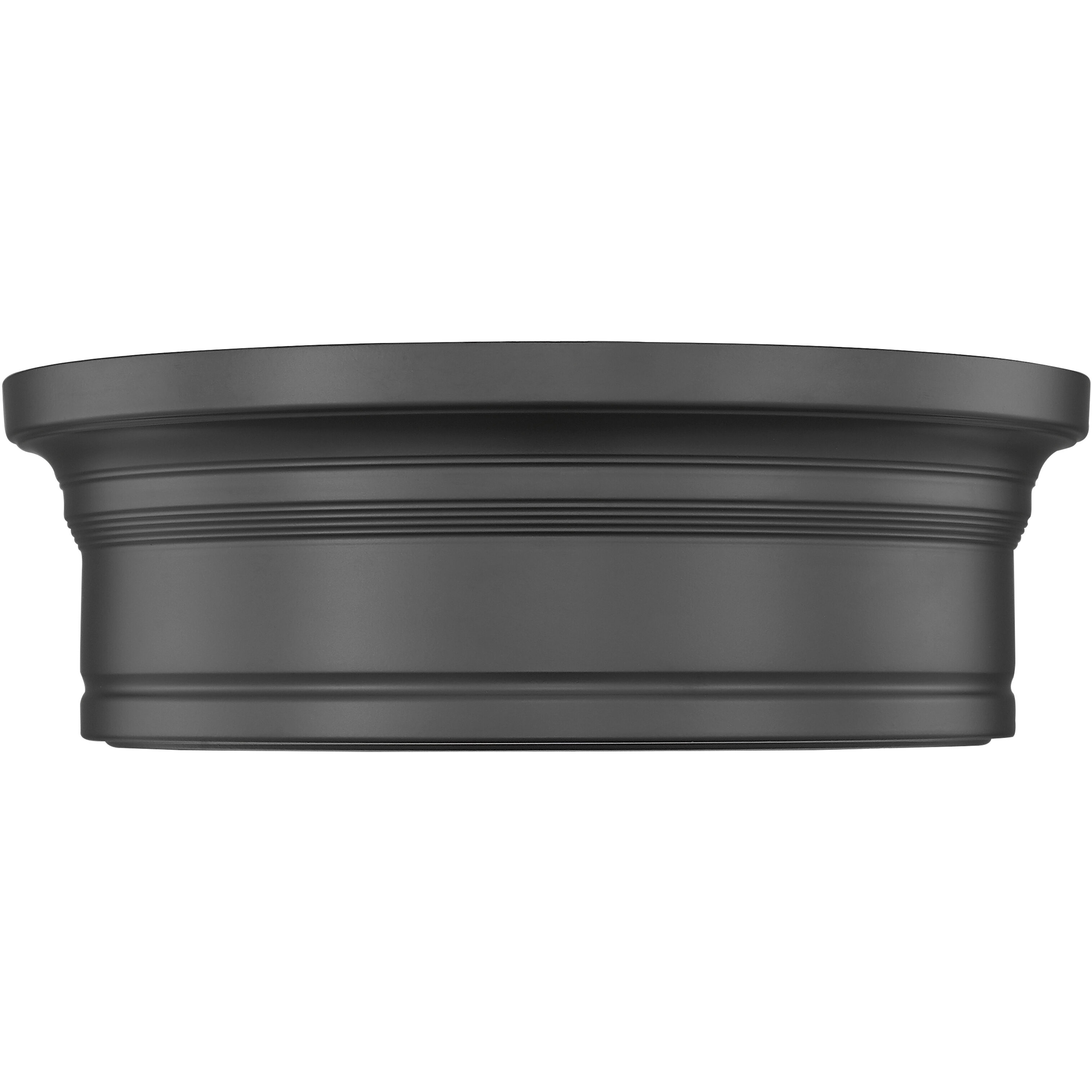 Bentley LED 12 inch Matte Black Flush Mount Ceiling Light