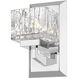 Rubicon 1 Light 4.75 inch Chrome Wall Sconce Wall Light in G9