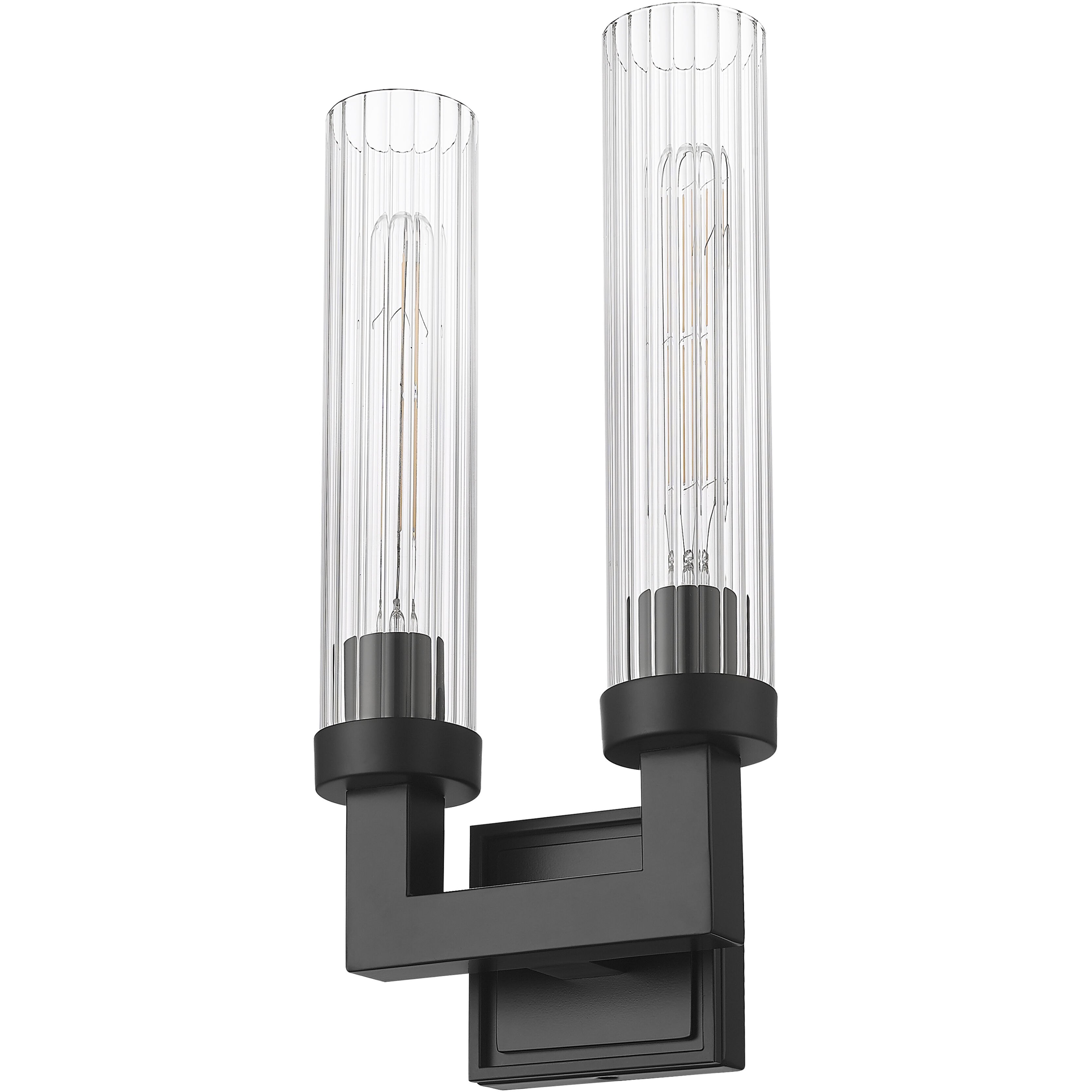 Beau Wall Sconce Wall Light in Matte Black