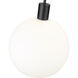 Margo 1 Light 13.75 inch Matte Black Pendant Ceiling Light