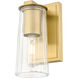 Titus 1 Light 4.5 inch Modern Gold Wall Sconce Wall Light