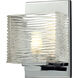 Jaol LED 5.25 inch Chrome Wall Sconce Wall Light