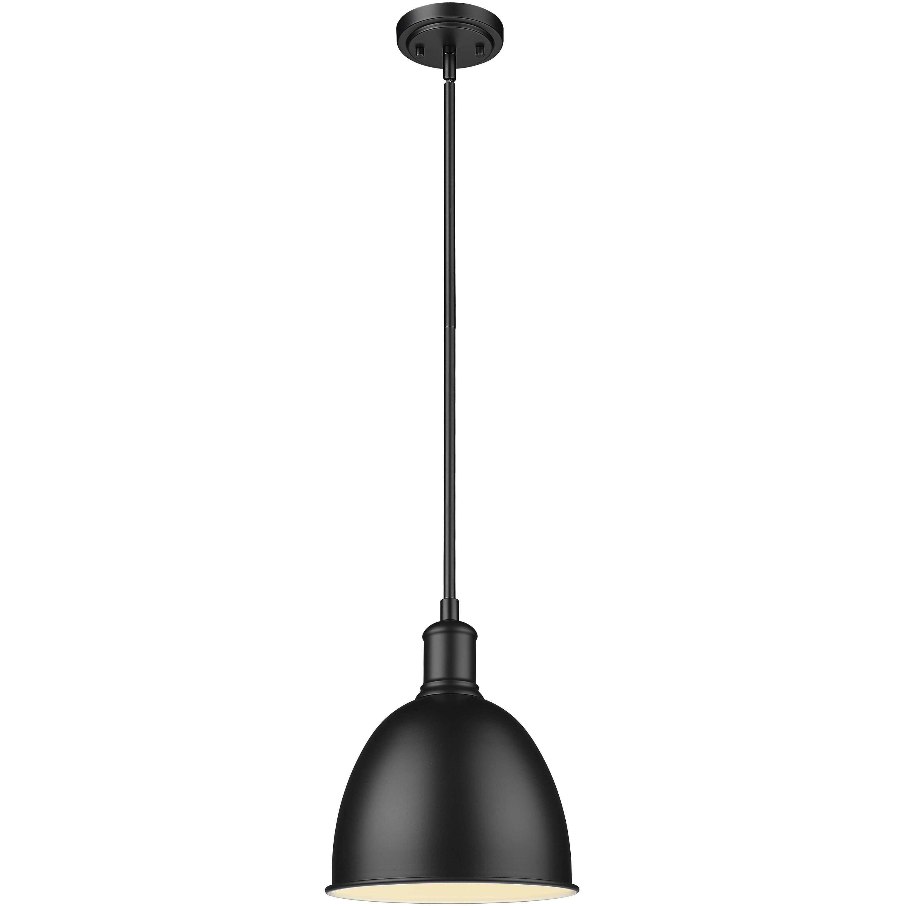 Sawyer 1 Light 8.25 inch Matte Black Pendant Ceiling Light