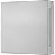 Quadrate LED 11 inch Silver Outdoor Wall Light