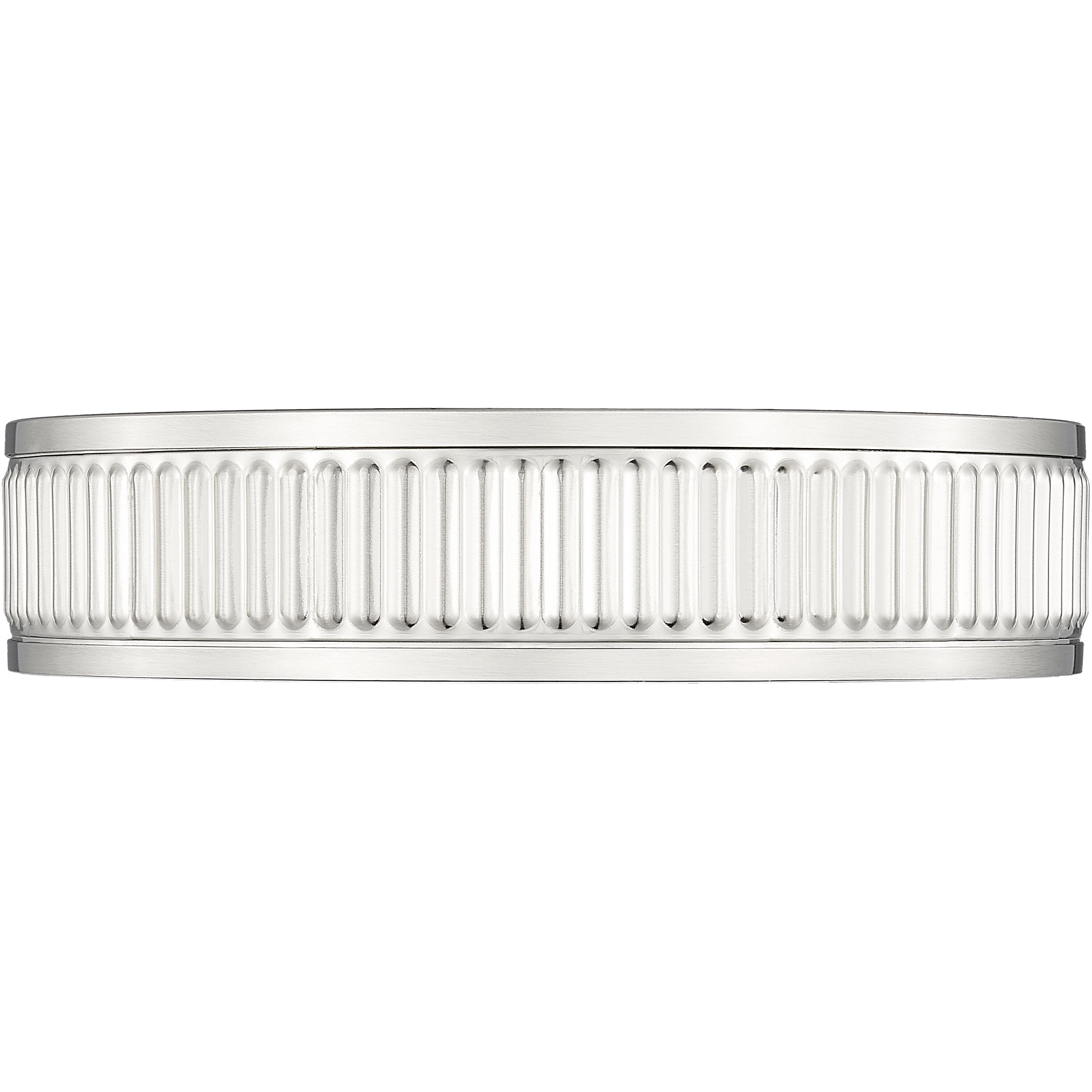 Stari LED 12.75 inch Brushed Nickel Flush Mount Ceiling Light
